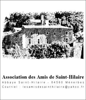 Abbaye carme de Saint-Hilaire, Monument Historique class des XIIe et XIIIe sicles, premier btiment conventuel carme (XIIIe sicle) du Comtat Venaissin (1274-1791) - Mnerbes - Vaucluse