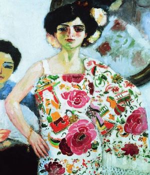 Kees van Dongen - Le chle de Manille - 1910/1911 - huile sur toile, 100 x 81 cm - Collection Samir Traboulsi  Paris