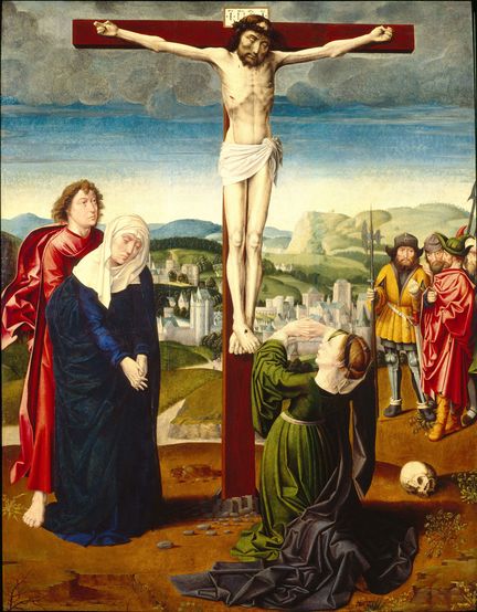 The Crucifixion - Gerard David (v. 1455-1523) - Georgia Museum, USA
