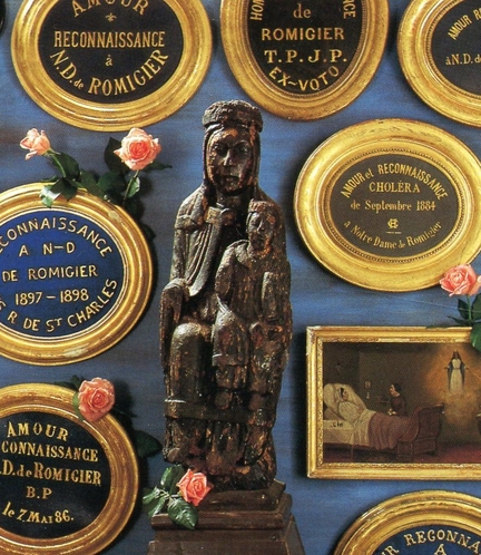 Vierge noire de l'glise de Notre-Dame de Romigier, Xe sicle, Manosque