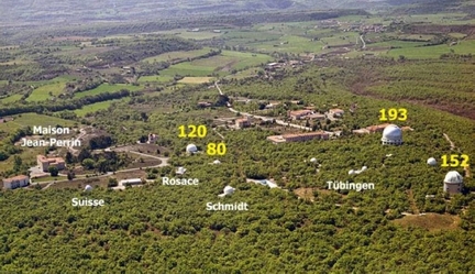 Observatoire de Haute-Provence (OHP) - commune de Saint-Michel-l'Observatoire - Alpes-de-Haute-Provence