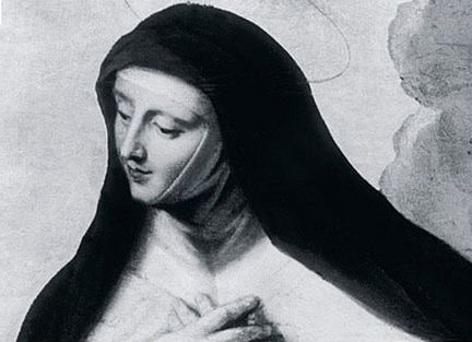 Portrait de sainte Thrse d'Avila