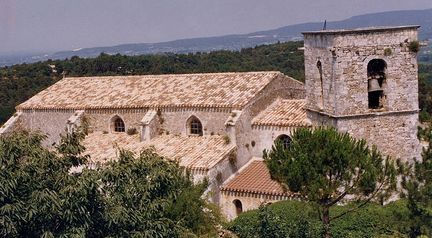 église de Ménerbes en Vaucluse