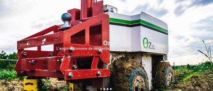 OZ engin autonome de désherbage et assistance à la récolte - Naïo Technologies - Toulouse
