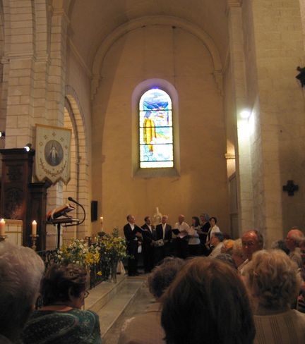 GAUDETE à l'église Notre-Dame-de-l'Assomption de Reillanne le 29.05.2011