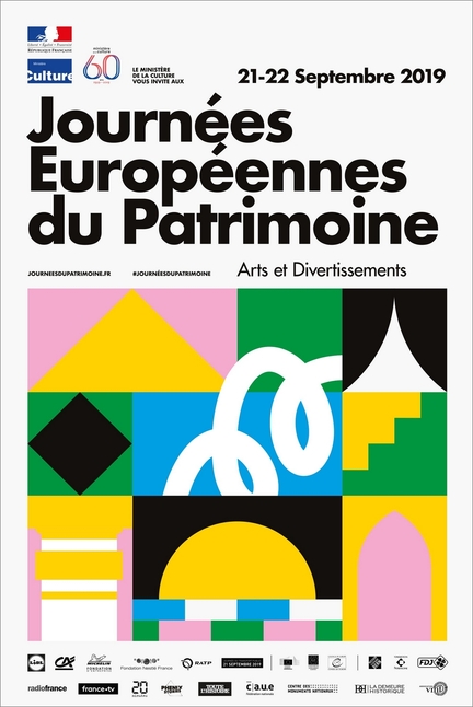 2019 - Journées Européennes du Patrimoine - Affiche officielle