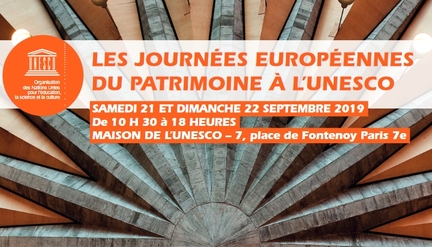 2019 - Journées Européennes du Patrimoine - UNESCO