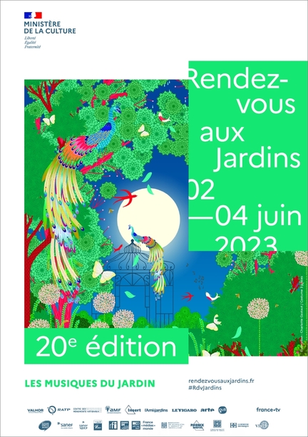 2023.05.02-03-04 - 20e édition des Rendez-vous au Jardin en France et en Europe