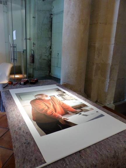 Exposition L'œuvre à blanc, sélection d'œuvres de René Guiffrey, centre d'art Campredon, L'Isle-sur-la-Sorgue, 09.07 au 09.10.2016