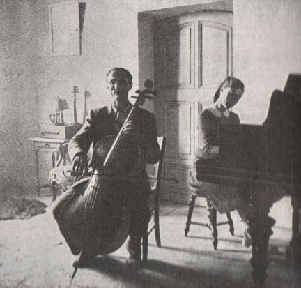 Oppède-le-Vieux - Concert de Jacques Serres, violoncelle et son épouse Ady Leyvastre au piano