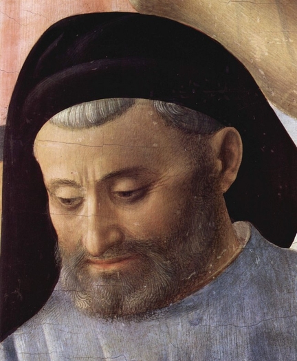 La Descente de Croix (1432-1434), détail, tempera sur bois, 176 x 185 cm, Musée national San Marco, Florence - Italie