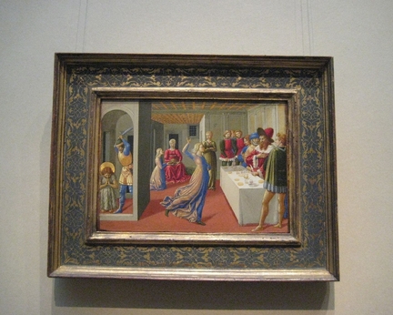 La Danse de Salomé (1461-1462), tempera sur panneau, 23,8 x 34,5 cm, National Gallery of Art, Washington - USA