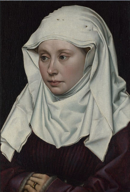 Portrait d'une Dame (vers 1430-1435), National Gallery, Londres - Grande-Bretagne