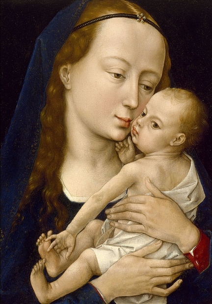 Vierge à l'Enfant (après 1454), huile sur bois, Museum of Fine Arts, Houston - USA