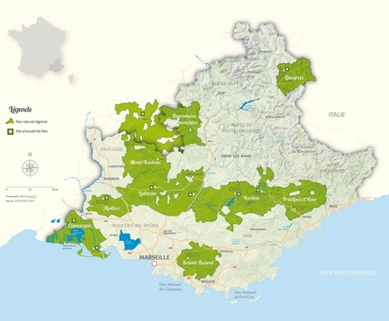 Système d’Information Territorial (SIT) des Parcs naturels régionaux de Provence-Alpes-Côte d'Azur