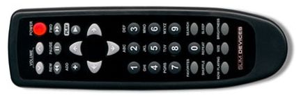 Squeezebox 3 remote control's
