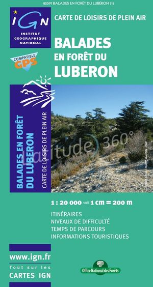 IGN - Balades en forêt du Luberon