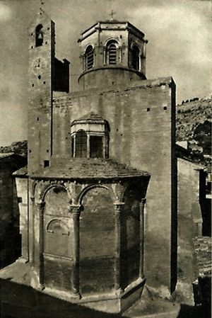 Chevet - église Notre-Dame et Saint Véran à Cavaillon - Vaucluse