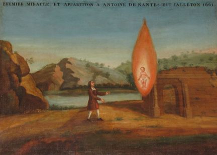 Apparition à Antoine de Nantes, dit Jalleton, paroissien de la commune de Goult, en 1661