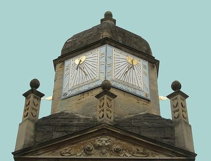 the Scholars Gate of Gonville & Caius college in Cambridge