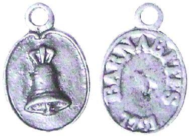 Médaille servant de laisser-passer au couvent des Barnabites (1791)