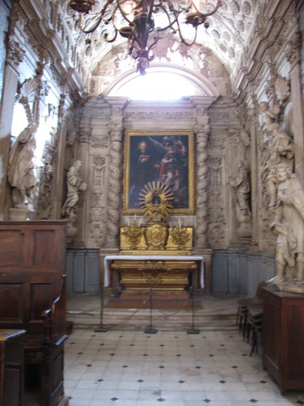 Chapelle saint Antoine - collégiale Notre-Dame des Anges à l'Isle-sur-la-Sorgue - Vaucluse