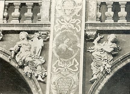 Figures de vertus - collégiale de Notre-Dame des Anges à l'Isle-sur-la-Sorgue - Vaucluse