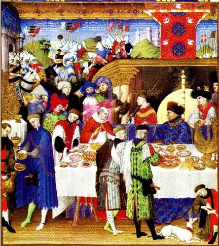 Les Très Riches Heure du Duc de Berry - janvier - Folio 2r