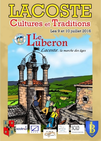 Lacoste - Cultures et traditions, le Luberon, 09/10.07.2016