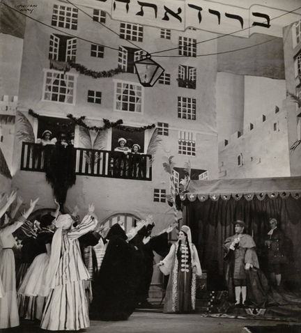 Esther de Carpentras, opéra bouffe en deux actes - Darius Milhaud, compositeur, Armand Lunel, libraitiste - Opéra-Comique, Paris, 3 février 1938