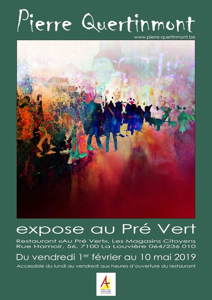 Pierre Quertinmont, photographe et créateur numérique du Digital Art, expose au Pré Vert du 1er 02 au 10 mai 2019