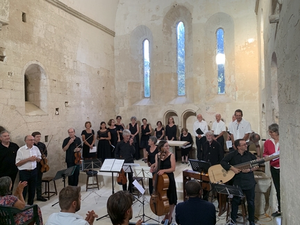 07/09/2023 - Concert Gaudete - Abbaye Saint-Hilaire