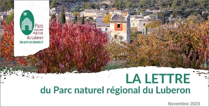 2023 - Novembre - La Lettre du Par naturel régional du Luberon