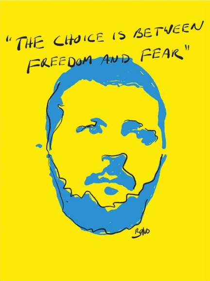 BONO for the June 2023 edition of The Atlantic : The choise is between freedom and fear