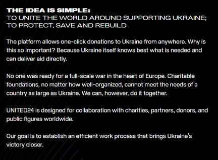 UNITED24 - the official fundraising platform of Ukraine