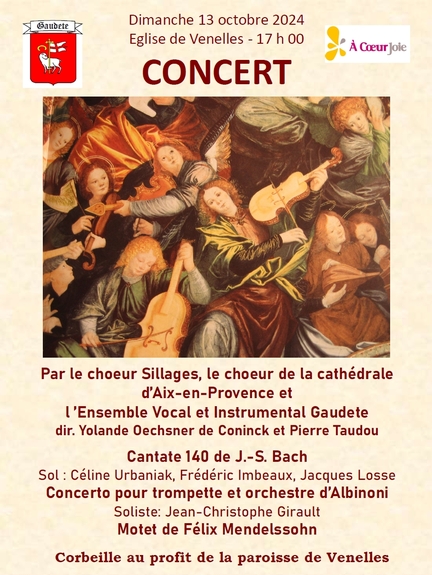 2024.10.13 - Eglise Saint Hippolyte de Venelles - Concert Gaudete