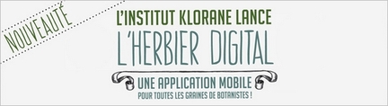 L'Herbier digital de l'Institut Klorane, Fondation d’entreprise pour la protection et la valorisation du patrimoine végétal