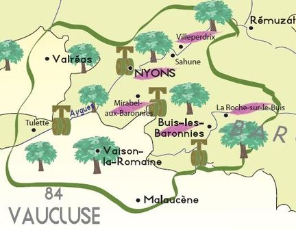 Nyons - 26110 Drôme - Document AFIDOL