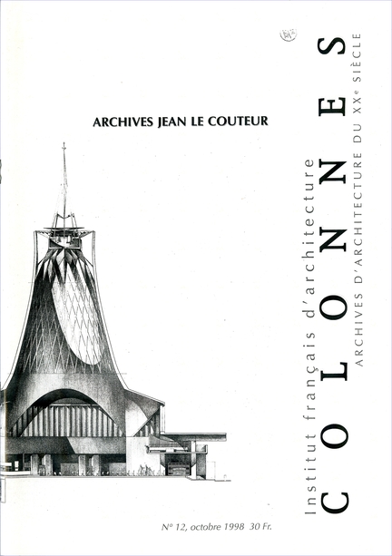 Jean Le Couteur, architecte (1916-2010), Colonnes n° 12, octobre 1998