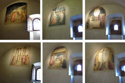 Fresques, cellules du couvent de San Marco, Florence - Italie