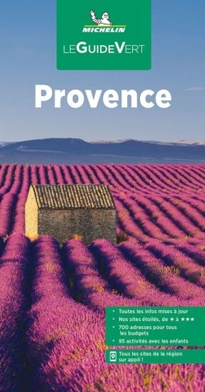 Guide Vert Michelin Provence - Edition 2022